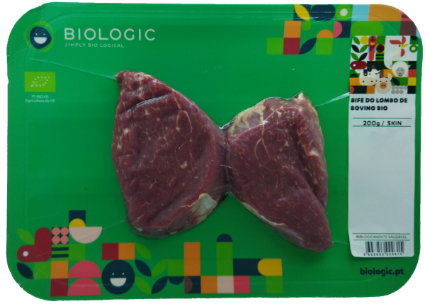 BEEF TENDERLOIN STEAK BIO – SKIN - FRESH - 200 G