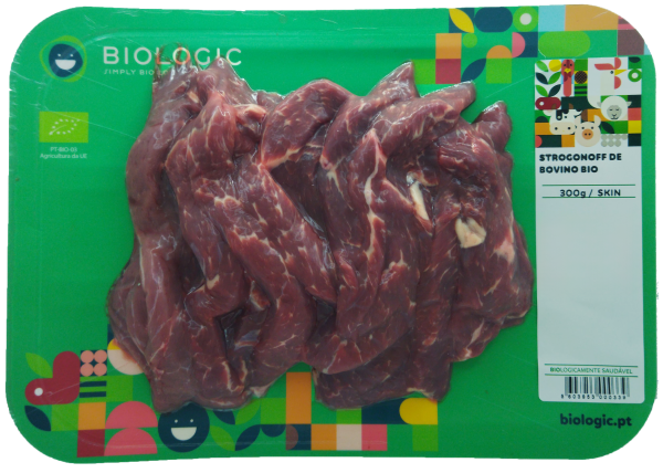 BEEF STROGANOFF BIO – SKIN - FRESH - 300 G