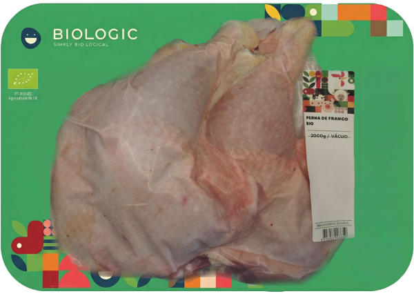 CHICKEN LEG BIO – VACUUM PACKED - FRESH - 2.00 KG